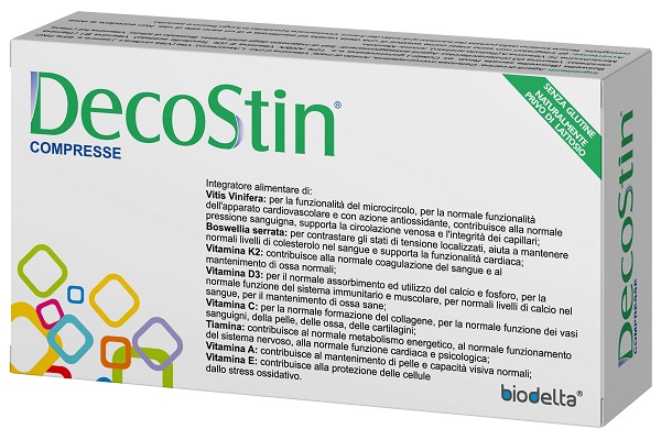 DECOSTIN COMPRESSE 30 COMPRESSE - Farmapanda Srl