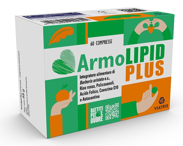 ARMOLIPID PLUS 60 COMPRESSE EDIZIONE LIMITATA BATTITI PER IL CUORE 2024 - Farmapanda Srl