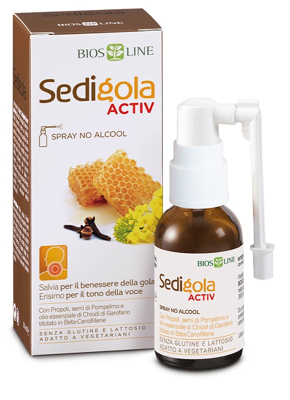 APIX SEDIGOLA ACTIV SPRAY GOLA 30 ML - Farmapanda Srl