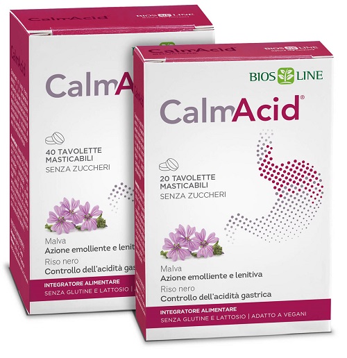 CALMACID 40 TAVOLETTE MASTICABILI - Farmapanda Srl
