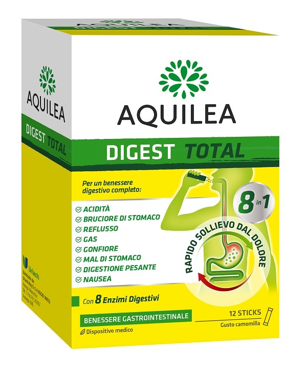 AQUILEA DIGEST TOTAL 12 STICK 2,5 G - Farmapanda Srl