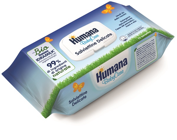 HUMANA BABY CARE SALVIETTE 72 PEZZI - Farmapanda Srl