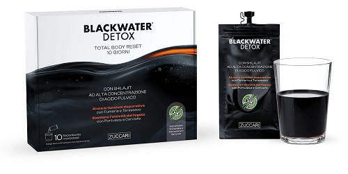 BLACK WATER DETOX 10 BUSTE DA 20 ML - Farmapanda Srl