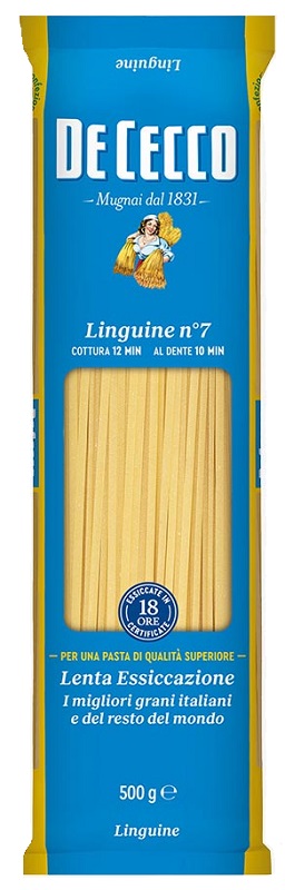 DE CECCO LINGUINE N7 NUOVA RICETTA 400 G - Farmapanda Srl