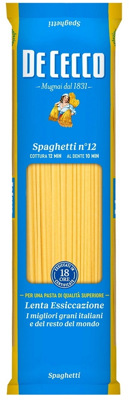 DE CECCO SPAGHETTI N12 NUOVA RICETTA 400 G - Farmapanda Srl