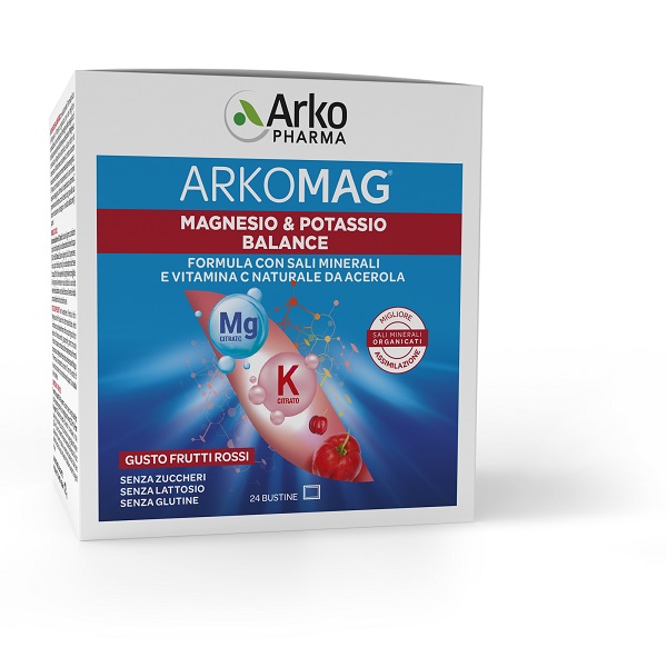 ARKOMAG MAGNESIO & POTASSIO BALANCE 24 BUSTINE - Farmapanda Srl