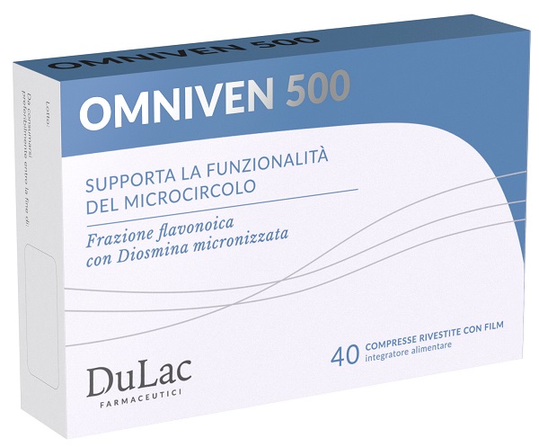 OMNIVEN 500 40 COMPRESSE - Farmapanda Srl