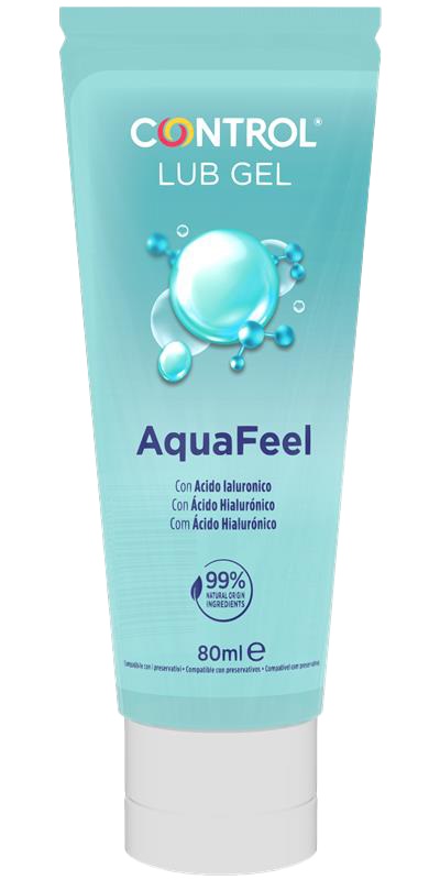 CONTROL AQUAFEEL LUBRIFICANTE 80 ML - Farmapanda Srl