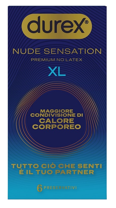 PRESERVATIVO DUREX NUDE SENSATION XL 6 PEZZI - Farmapanda Srl