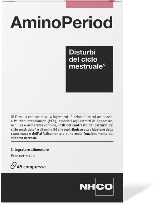NHCO AMINOPERIOD 45 COMPRESSE - Farmapanda Srl