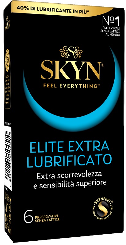 PROFILATTICO SKYN ELITE EXTRA LUBRIFICATO 6 PEZZI - Farmapanda Srl