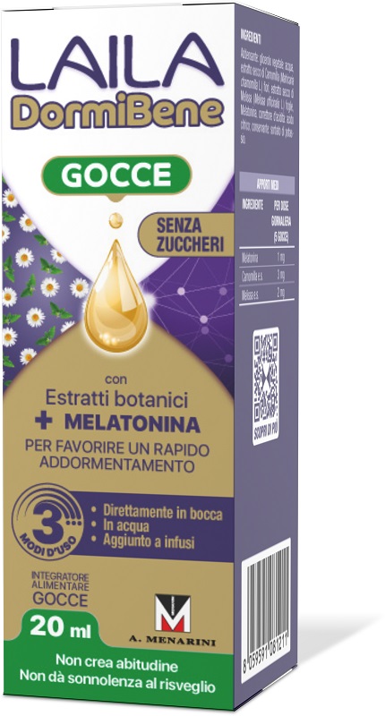 LAILA DORMIBENE 20 ML - Farmapanda Srl