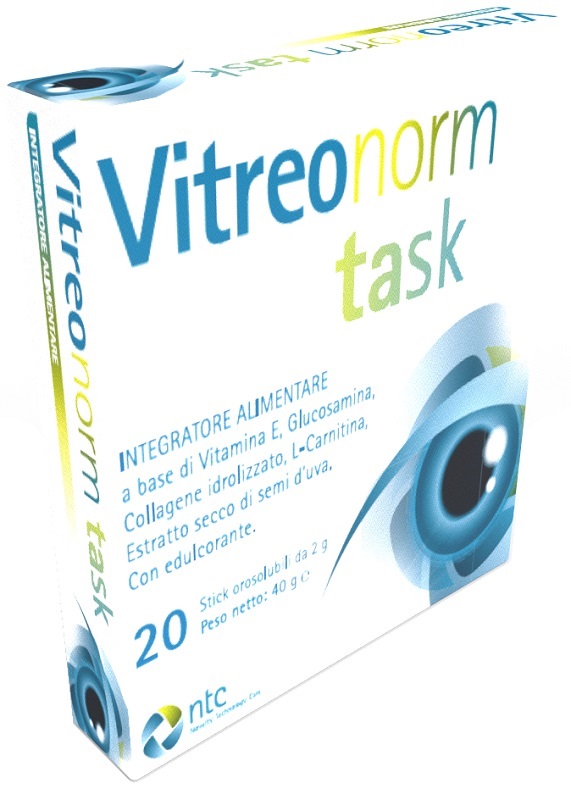 VITREONORM TASK 20 STICK OROSOLUBILI 2 G - Farmapanda Srl
