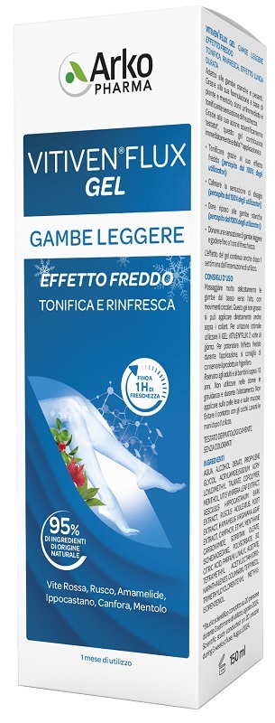 VITIVEN FLUX GEL EFFETTO FREDDO 150 ML - Farmapanda Srl