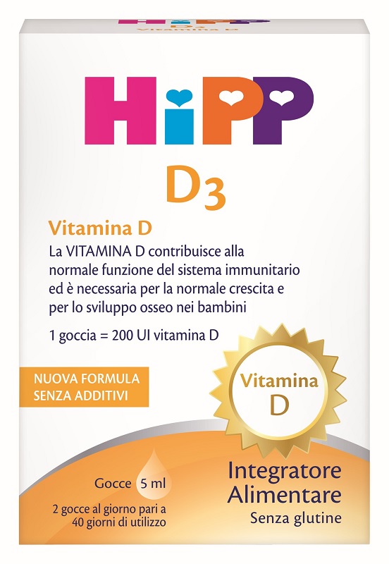 HIPP D3 5 ML NUOVA FORMULA - Farmapanda Srl
