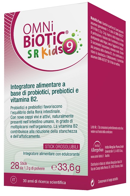 OMNI BIOTIC SR 9 KIDS 28 STICK - Farmapanda Srl