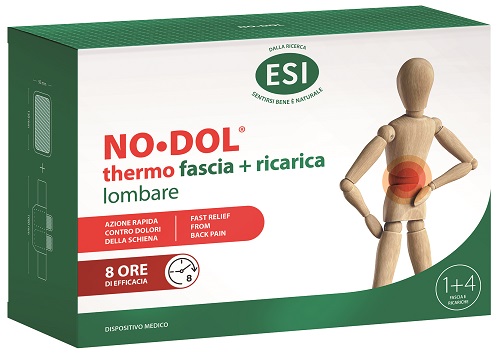 ESI NO DOL THERMO FASCIA LOMBARE 1 PEZZO + RICARICA 4 PEZZI - Farmapanda Srl