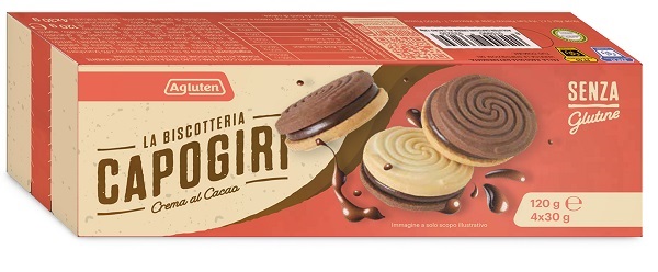 AGLUTEN CAPOGIRI CREMA CACAO 120 G - Farmapanda Srl