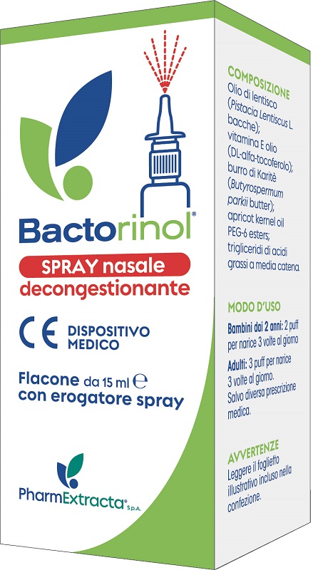 BACTORINOL SPRAY NASALE 15 ML - Farmapanda Srl