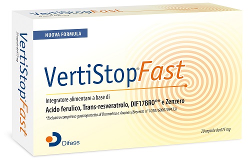 VERTISTOP FAST 20 CAPSULE DA 675 MG - Farmapanda Srl