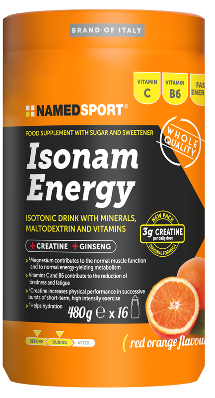 ISONAM ENERGY ORANGE 480 G - Farmapanda Srl