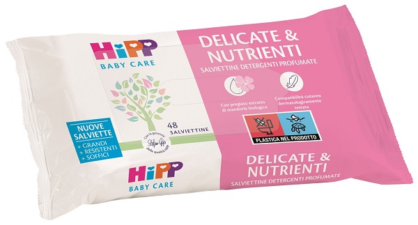 HIPP SALVIETTINE DELICATE & NUTRIENTI 48 PEZZI - Farmapanda Srl