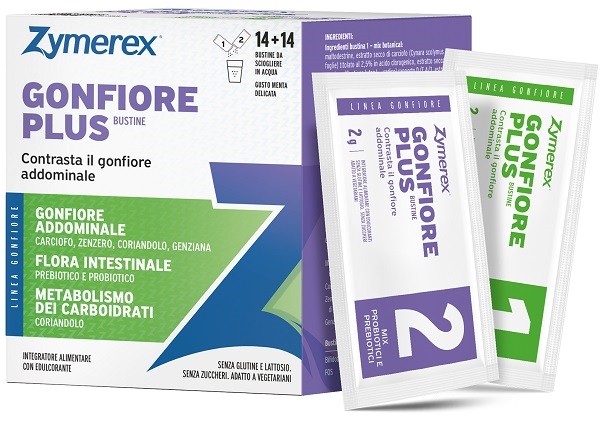 ZYMEREX GONFIORE PLUS 28 BUSTINE - Farmapanda Srl