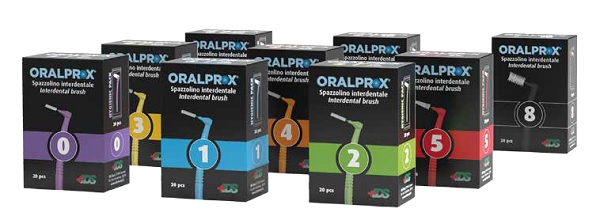 ORALPROX SCOVOLINO BLISTER 6 PEZZI MISURA 3 - Farmapanda Srl