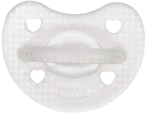 CHICCO GOMMOTTO LUXE FLUO 2-6 TRASPARENTE 1 PEZZO - Farmapanda Srl