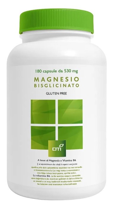 MAGNESIO BISGLICINATO 180 CAPSULE DA 530 MG - Farmapanda Srl