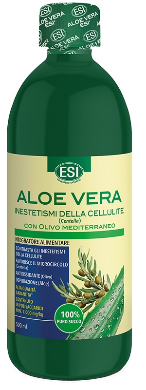 ESI ALOE VERA SUCCO CON OLIVO CELLULITE 500 ML - Farmapanda Srl