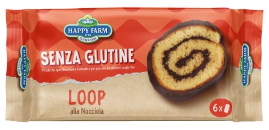 HAPPY FARM LOOP NOCCIOLA 6 PEZZI DA 36 G - Farmapanda Srl