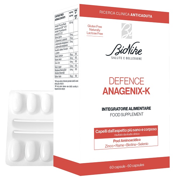 DEFENCE ANAGENIX K INTEGRATORE ALIMENTARE 60 CAPSULE - Farmapanda Srl