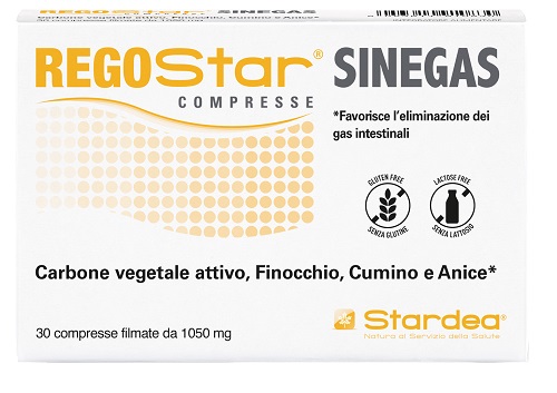 REGOSTAR SINEGAS 30 COMPRESSE FILMATE - Farmapanda Srl