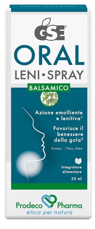 GSE ORAL LENI SPRAY 20 ML - Farmapanda Srl