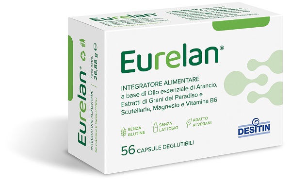 EURELAN 56 CAPSULE DEGLUTIBILI SENZA GLUTINE SENZA LATTOSIO - Farmapanda Srl