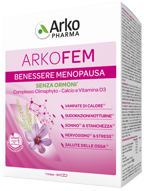 ARKOFEM 60 CAPSULE - Farmapanda Srl