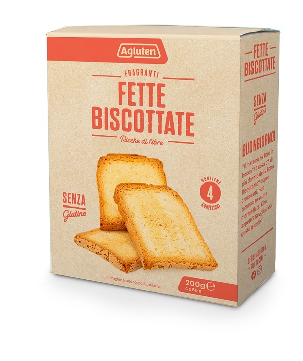 AGLUTEN FETTE BISCOTTATE 200 G - Farmapanda Srl