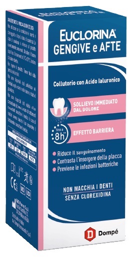 EUCLORINA GENGIVE E AFTE COLLUTORIO 200 ML - Farmapanda Srl