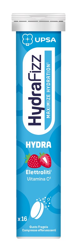 UPSA HYDRAFIZZ MAXIMIZE HYDRATION 16 COMPRESSE EFFERVESCENTI - Farmapanda Srl