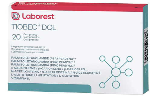 TIOBEC DOL 20 COMPRESSE NUOVA FORMULA - Farmapanda Srl