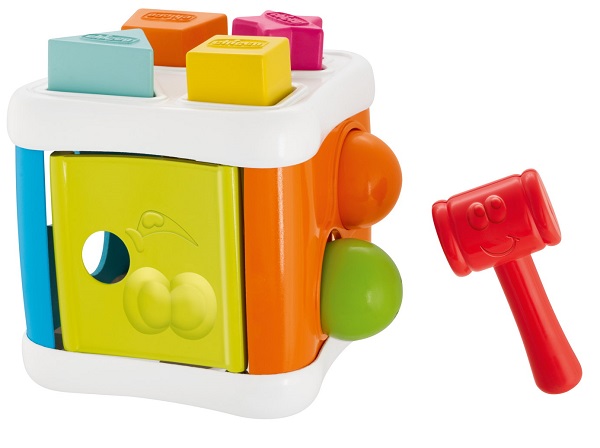 CHICCO GIOCO 2 IN 1 CUBO INCASTRA & MARTELLA 2022 - Farmapanda Srl