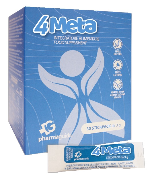 4META 30 STICKPACK DA 3 G SENZA GLUTINE SENZA LATTOSIO - Farmapanda Srl