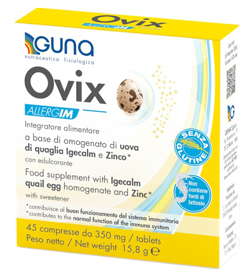 OVIX ALLERGIM 45 COMPRESSE DA 350 MG - Farmapanda Srl