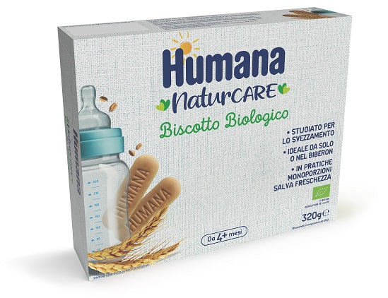 HUMANA BISCOTTO BABY BIO 320 G - Farmapanda Srl