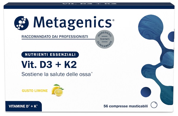 VIT D3+K2 56 COMPRESSE MASTICABILI - Farmapanda Srl