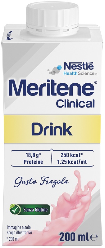 MERITENE CLINICAL DRINK FRAGOLA 200 ML - Farmapanda Srl