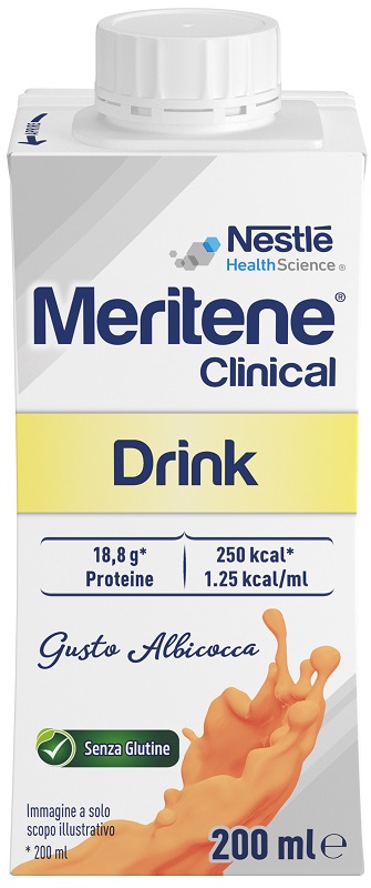 MERITENE CLINICAL DRINK ALBICOCCA 200 ML - Farmapanda Srl