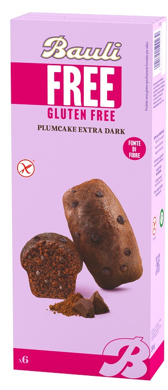 BAULI FREE PLUMCAKE EXTRA DARK 6 PEZZI DA 35 G - Farmapanda Srl