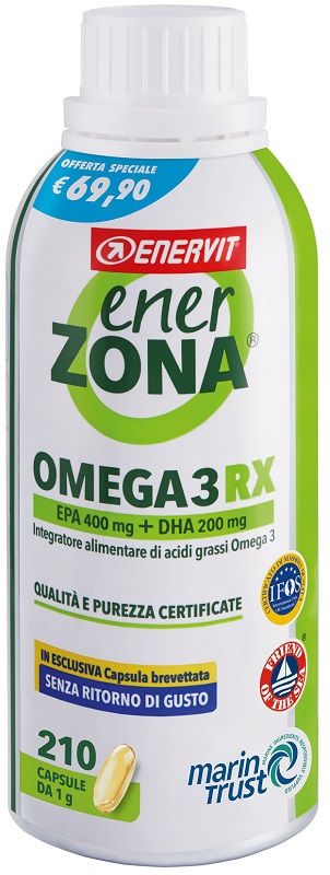ENERZONA OMEGA 3RX 210 CAPSULE 1 G OFFERTA SPECIALE - Farmapanda Srl